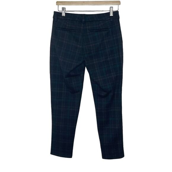 Liverpool Los Angeles Knit Kelsey Trousers in black / evergreen plaid - Women’s - Picture 2 of 6